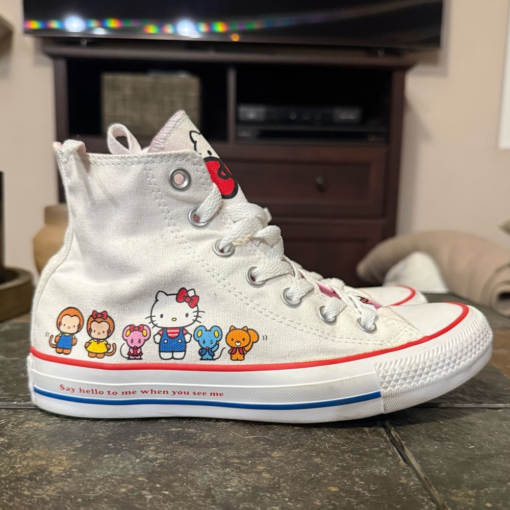 Hello Kitty & Friends High Top Converse All Stars